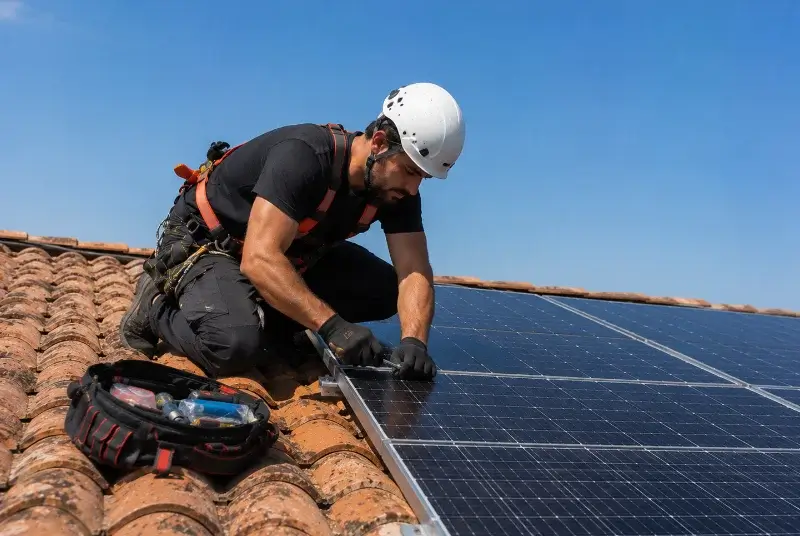 Maintenance et monitoring de panneaux solaires à Moissac-Bellevue