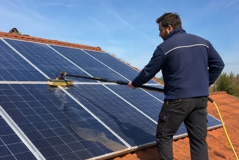 Nettoyage et entretien de panneaux solaires à Moissac-Bellevue